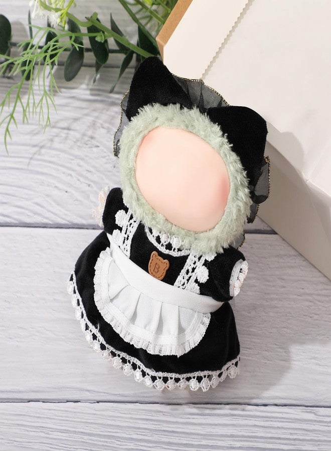 مجموعة ملابس دمى سيمجوينج 5 قطع، مقاس 17 سم، تتضمن أزياء وإكسسوارات للدمى، فستان أميرة، ملابس تنكرية رائعة لعيد الميلاد. - Image 4